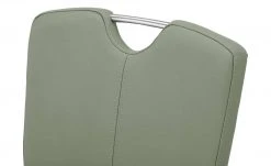 uno Leder-Freischwinger Sammy | Olive (Grün) -Stuhle Geschaft 15305220 12 202208311235