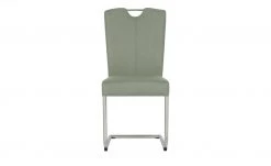 uno Leder-Freischwinger Sammy | Olive (Grün) -Stuhle Geschaft 15305220 13 202208311235