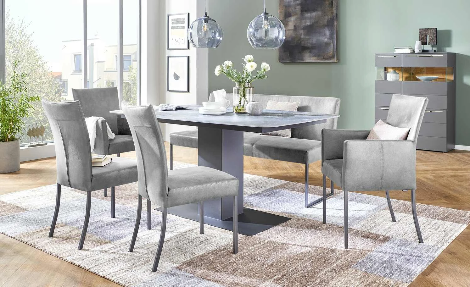 Musterring Polsterstuhl Nova | Dolphin (Hellgrau) Nein 3 Musterring Polsterstuhl Nova | Dolphin (Hellgrau) Nein