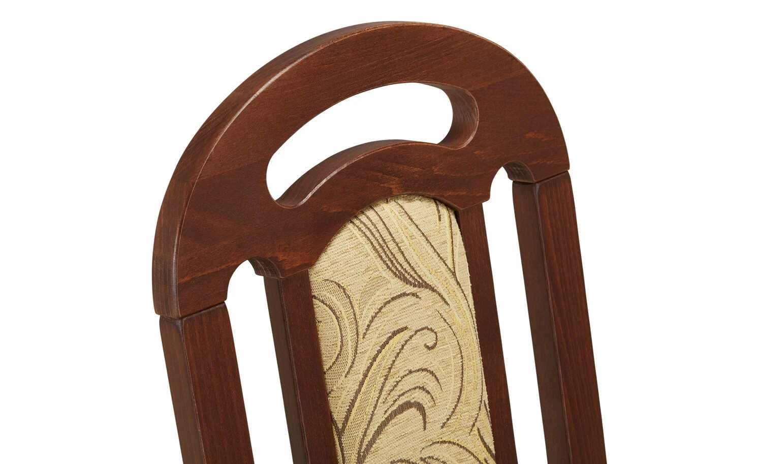 Stuhl Matthias | Beige / Braun 5 Stuhl Matthias | Beige / Braun – Bild 3