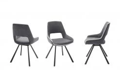 Polsterstuhl Jenala | Grau / Hellgrau Nein -Stuhle Geschaft 15305479 5 202201191242