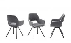 Polsterstuhl Jenala | Grau / Hellgrau Ja -Stuhle Geschaft 15305480 4 202201191242