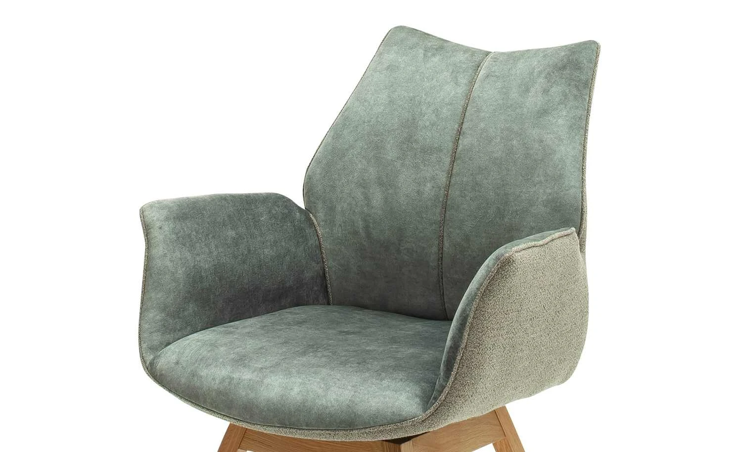 Woodford Polsterstuhl drehbar Steffi | Pastellgrün 6 Woodford Polsterstuhl drehbar Steffi | Pastellgrün – Bild 4