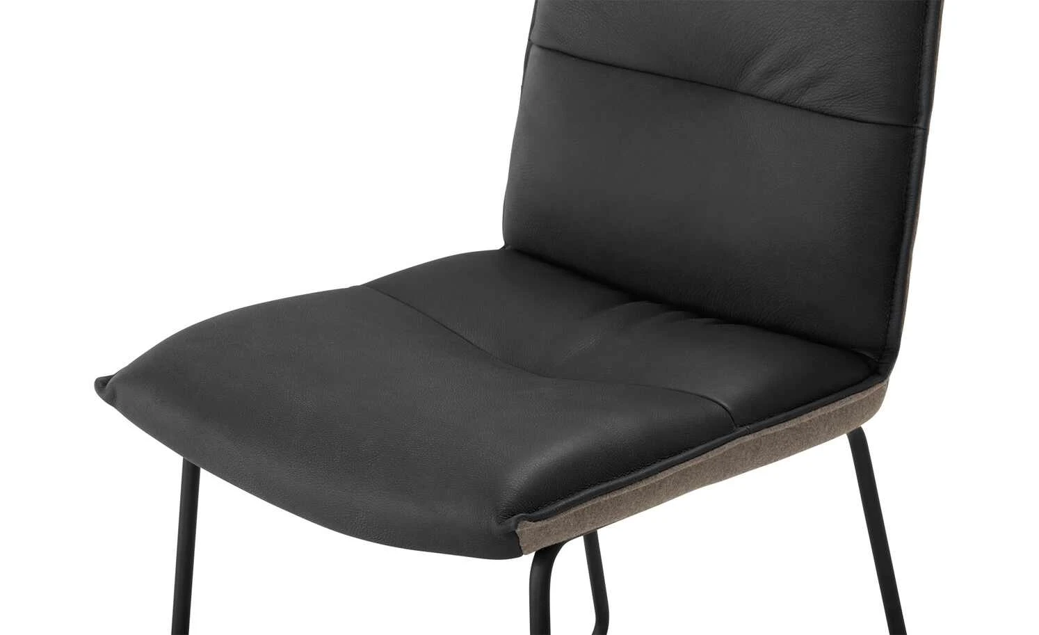 KOINOR Leder-Kufenstuhl Essay | Omega (Dunkelgrau) / Braun 7 KOINOR Leder-Kufenstuhl Essay | Omega (Dunkelgrau) / Braun – Bild 5