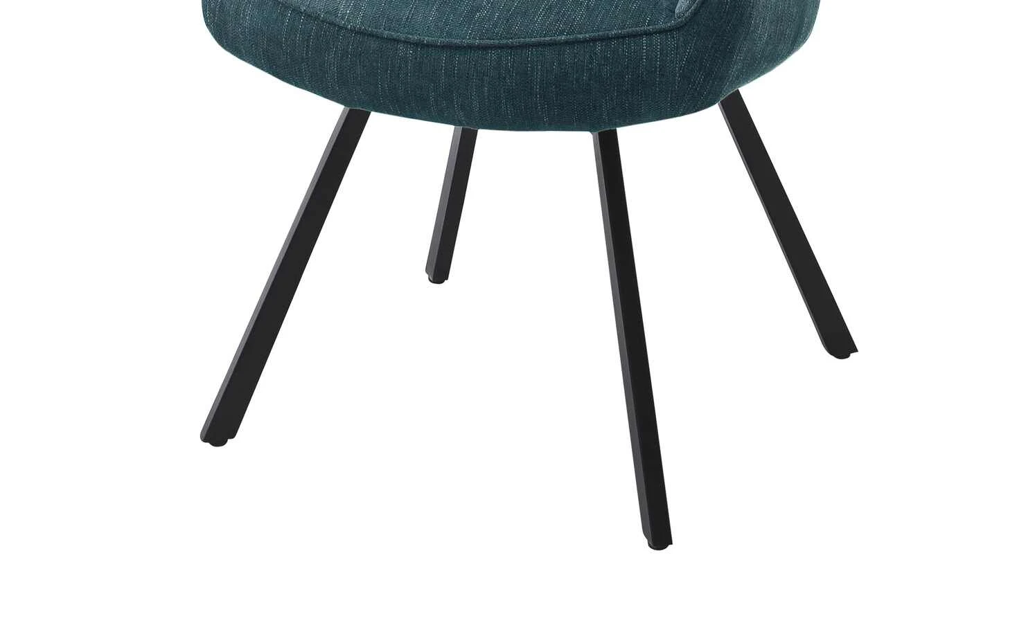 uno Polsterstuhl drehbar Loro | Petrol 7 uno Polsterstuhl drehbar Loro | Petrol – Bild 5