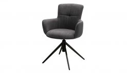 Polsterstuhl drehbar Curo | Anthrazit Schwarz 11 Polsterstuhl drehbar Curo | Anthrazit Schwarz -Stuhle Geschaft 15305728 3 202201202233