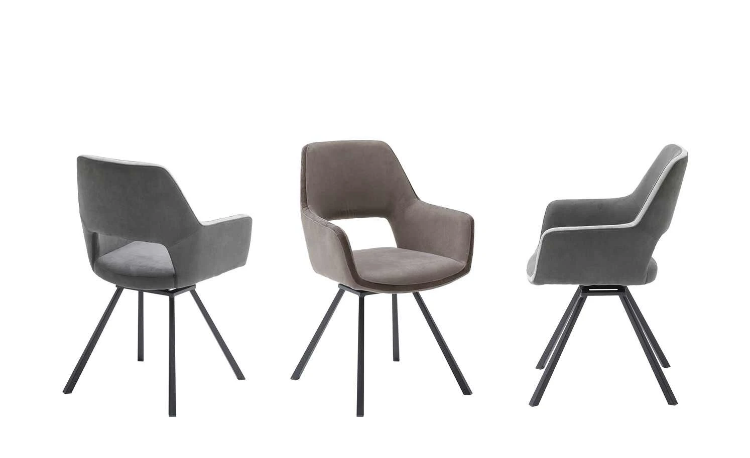 Polsterstuhl Jenala | Cappuccino (Hellbraun) / Braun Ja 3 Polsterstuhl Jenala | Cappuccino (Hellbraun) / Braun Ja