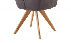 Armlehnstuhl Latina | Graphit (Dunkelgrau) Massivholz Ja -Stuhle Geschaft 15306301 3 202208182234