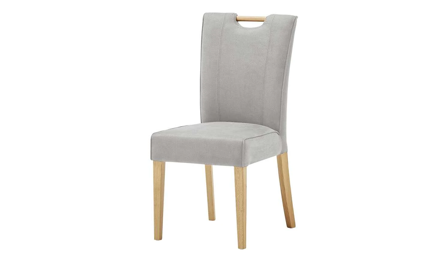 Polsterstuhl Mila | Platingrau (Hellgrau) 4 Polsterstuhl Mila | Platingrau (Hellgrau) – Bild 2