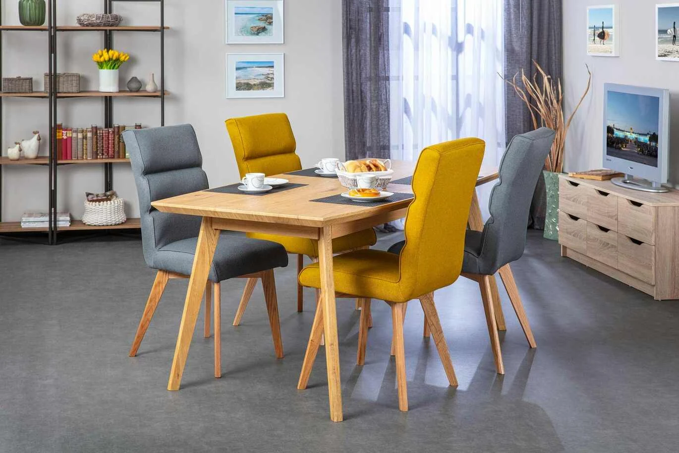 Esszimmerstuhl Skanderborg 2er Set | Grau 3 Esszimmerstuhl Skanderborg 2er Set | Grau