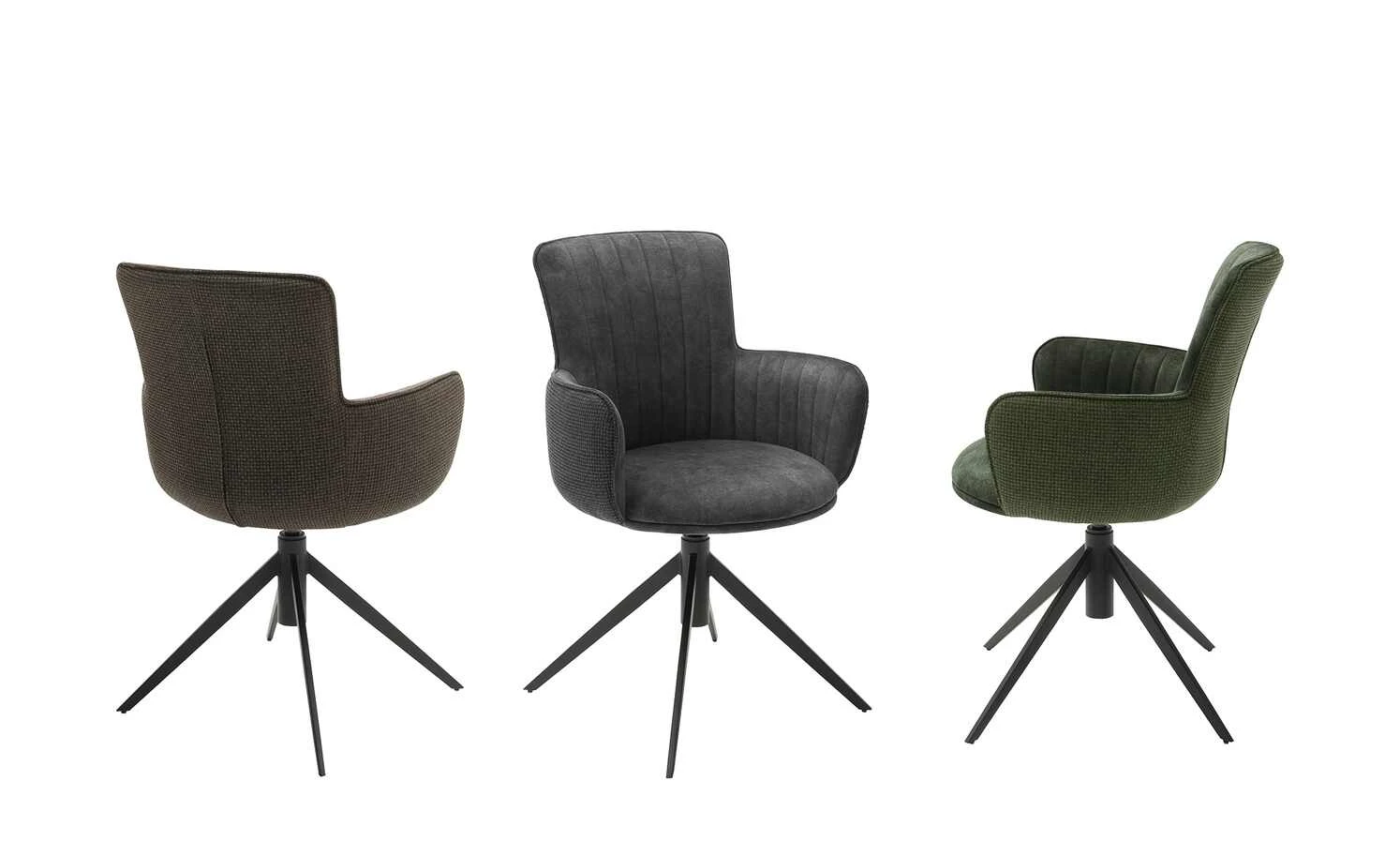 Polsterstuhl Enola | Anthrazit 3 Polsterstuhl Enola | Anthrazit