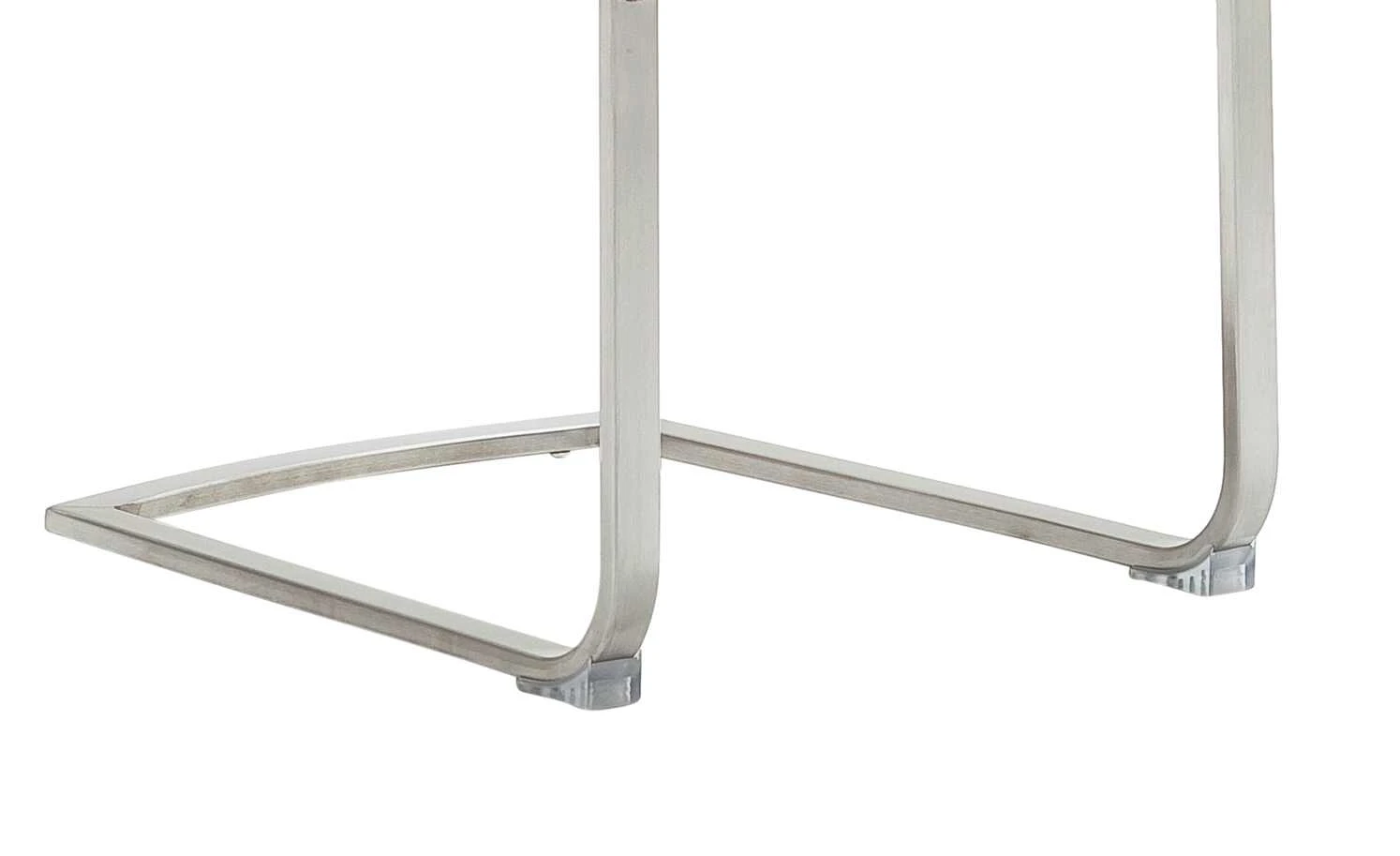 Polsterschwingstuhl Finley | Cappuccino (Braun) Edelstahl 6 Polsterschwingstuhl Finley | Cappuccino (Braun) Edelstahl – Bild 4