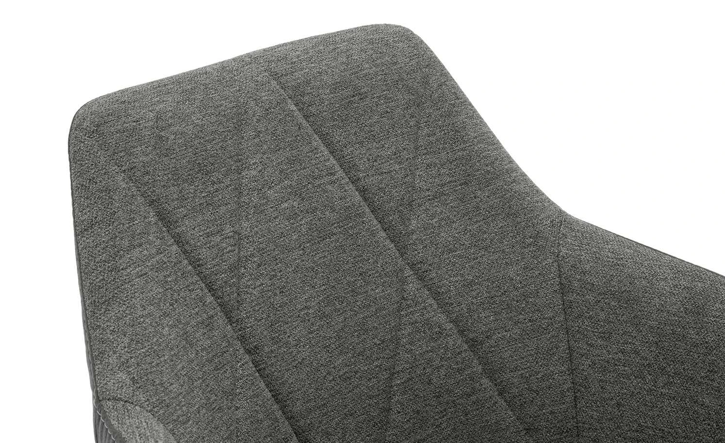 Dine + Mine Polsterstuhl Xalapa | Anthrazit Schwarz Nein 8 Dine + Mine Polsterstuhl Xalapa | Anthrazit Schwarz Nein – Bild 6