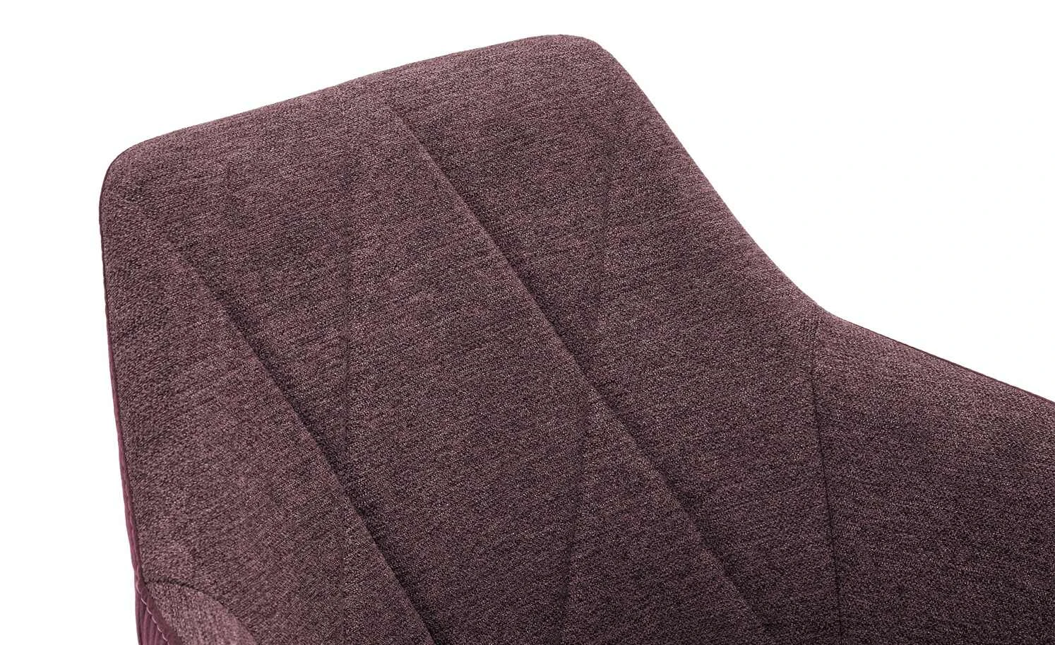 Dine + Mine Polsterstuhl Xalapa | Bordeaux Schwarz Nein 8 Dine + Mine Polsterstuhl Xalapa | Bordeaux Schwarz Nein – Bild 6