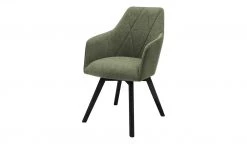 Dine + Mine Polsterstuhl Xalapa | Olivgrün Schwarz Nein -Stuhle Geschaft 15307027 2 202205251237