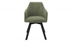 Dine + Mine Polsterstuhl Xalapa | Olivgrün Schwarz Nein -Stuhle Geschaft 15307027 3 202205251237