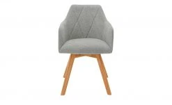 Dine + Mine Polsterstuhl Xalapa | Lichtgrau Akaziefarbig Nein -Stuhle Geschaft 15307031 4 202205251237