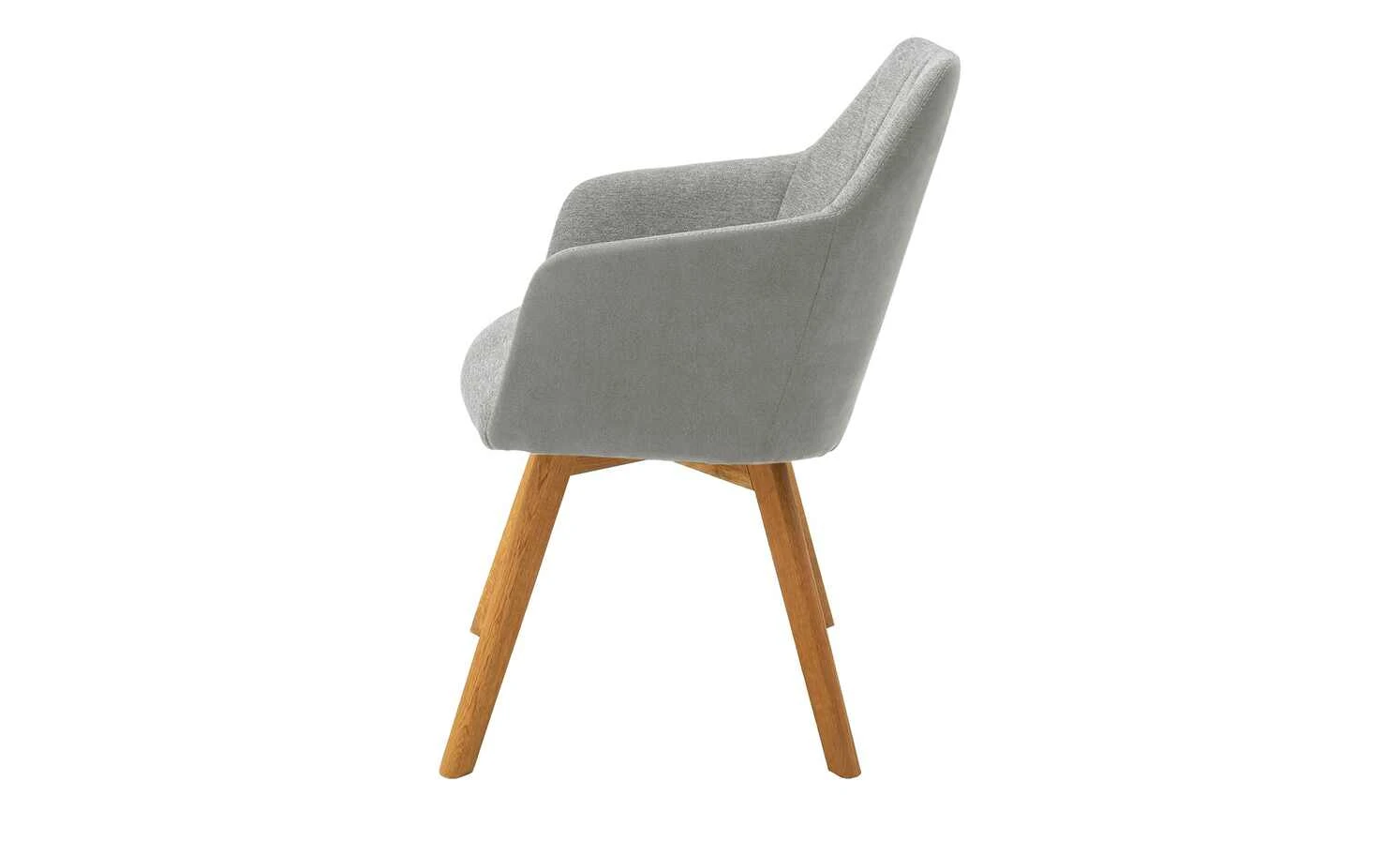 Dine + Mine Polsterstuhl Xalapa | Lichtgrau Wildeiche Nein 14 Dine + Mine Polsterstuhl Xalapa | Lichtgrau Wildeiche Nein – Bild 12