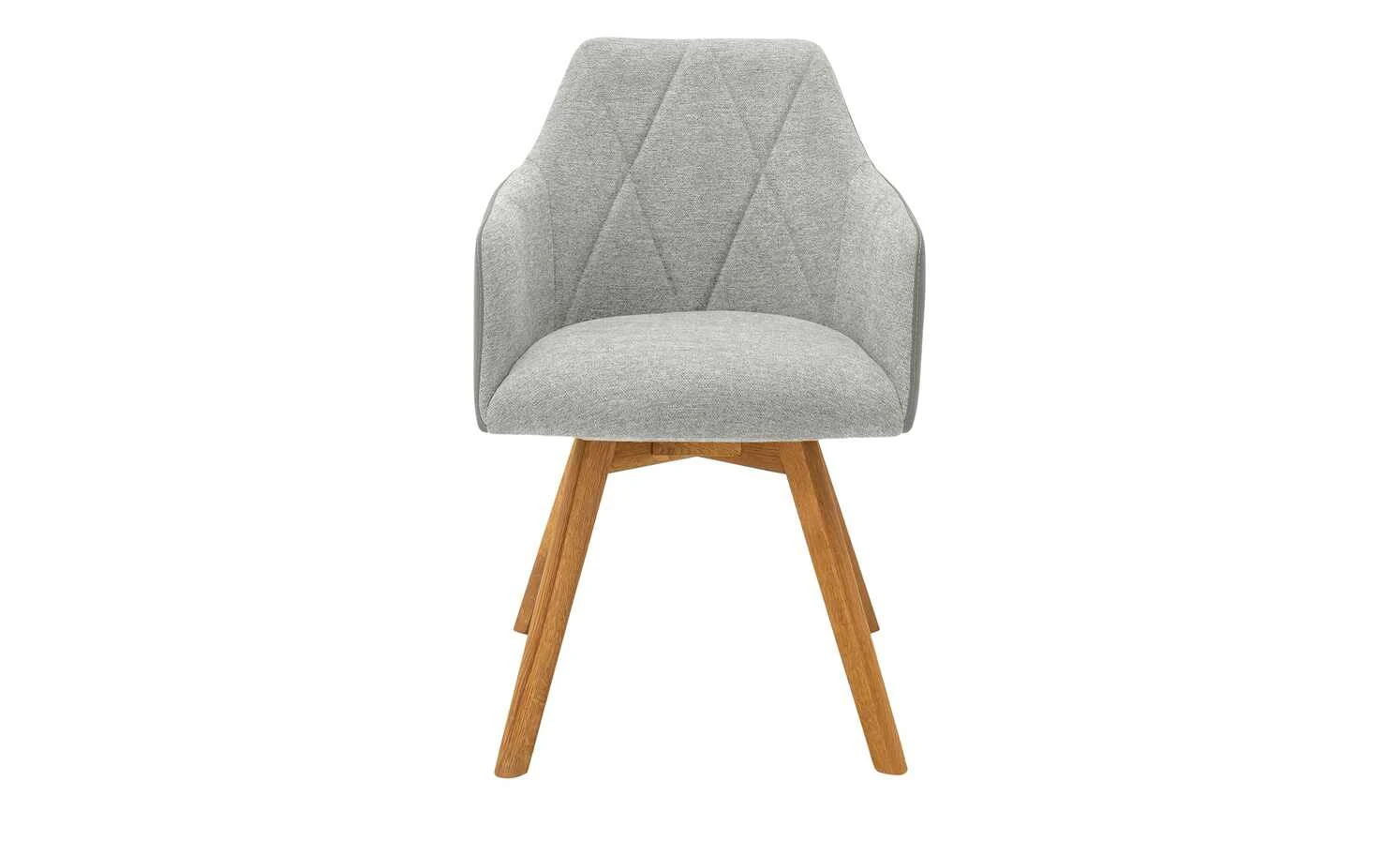 Dine + Mine Polsterstuhl Xalapa | Lichtgrau Wildeiche Nein 8 Dine + Mine Polsterstuhl Xalapa | Lichtgrau Wildeiche Nein – Bild 6