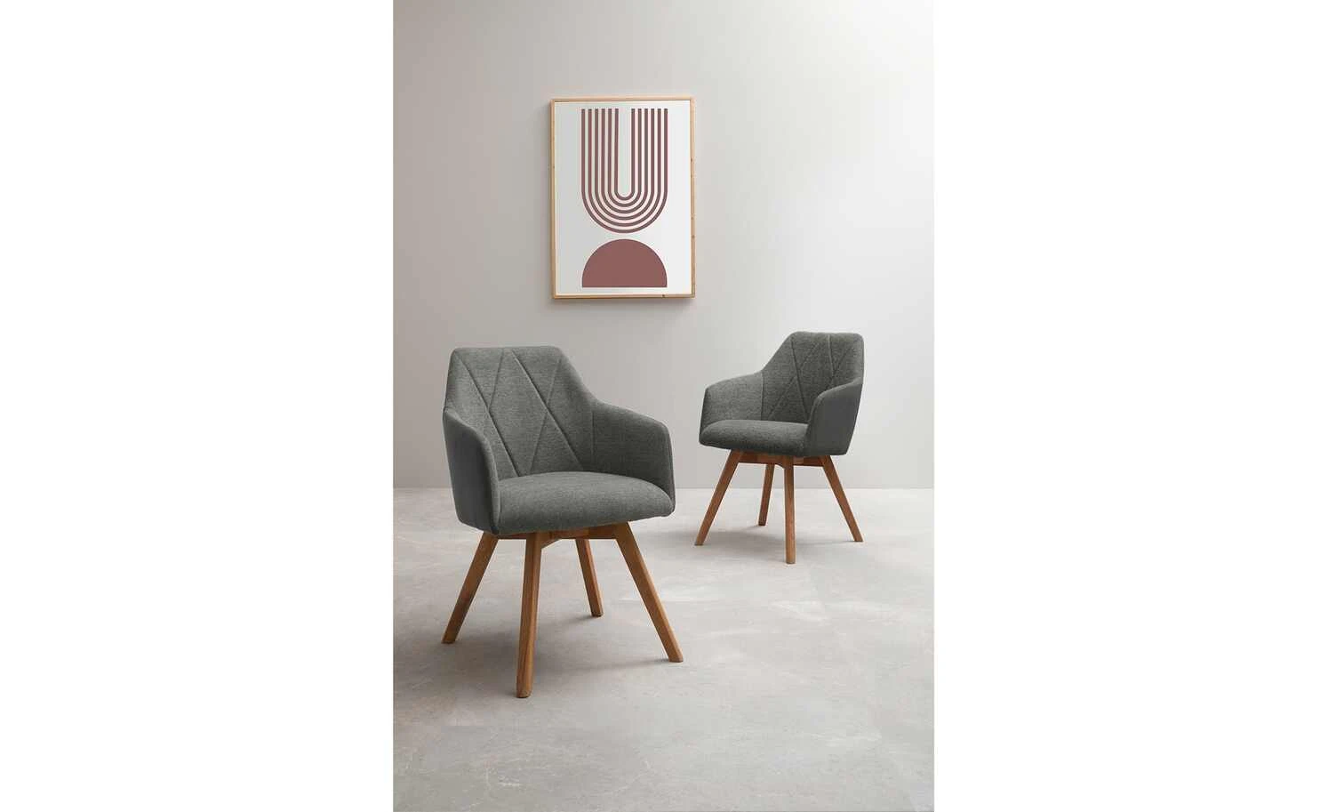 Dine + Mine Polsterstuhl Xalapa | Anthrazit Wildeiche Ja 3 Dine + Mine Polsterstuhl Xalapa | Anthrazit Wildeiche Ja