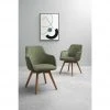 Dine + Mine Polsterstuhl Corby | Olivgrün Akaziefarbig Nein -Stuhle Geschaft 15307082 12 202206162233