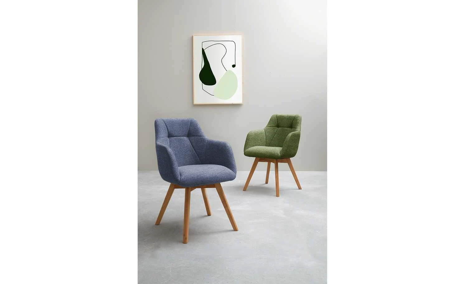 Dine + Mine Polsterstuhl Nador | Nachtblau Wildeiche Nein 3 Dine + Mine Polsterstuhl Nador | Nachtblau Wildeiche Nein