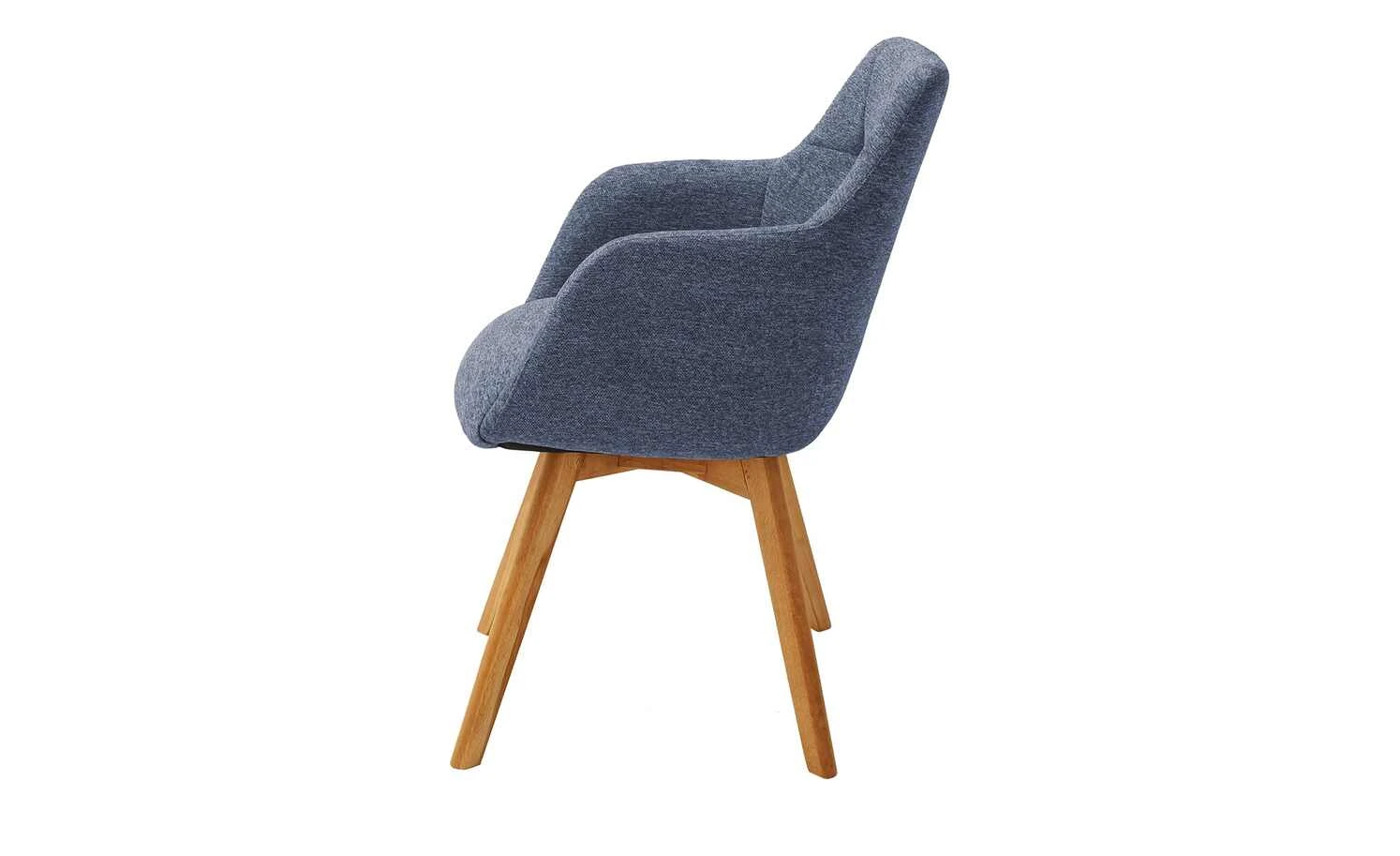 Dine + Mine Polsterstuhl Nador | Nachtblau Wildeiche Nein 7 Dine + Mine Polsterstuhl Nador | Nachtblau Wildeiche Nein – Bild 5