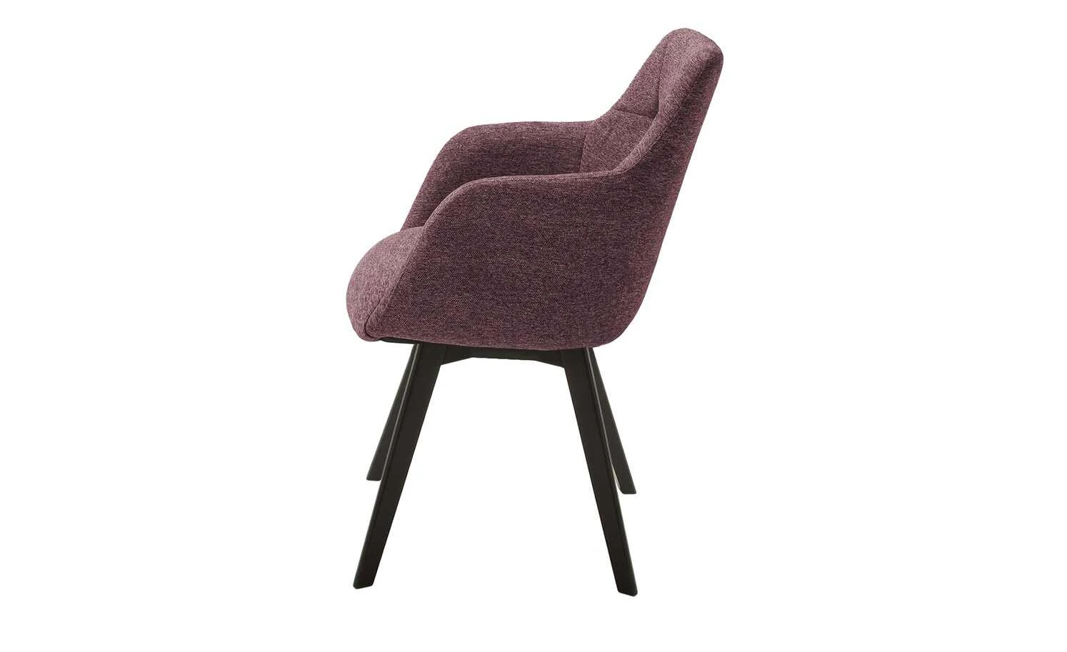 Dine + Mine Polsterstuhl Nador | Bordeaux Schwarz Nein 12 Dine + Mine Polsterstuhl Nador | Bordeaux Schwarz Nein – Bild 10