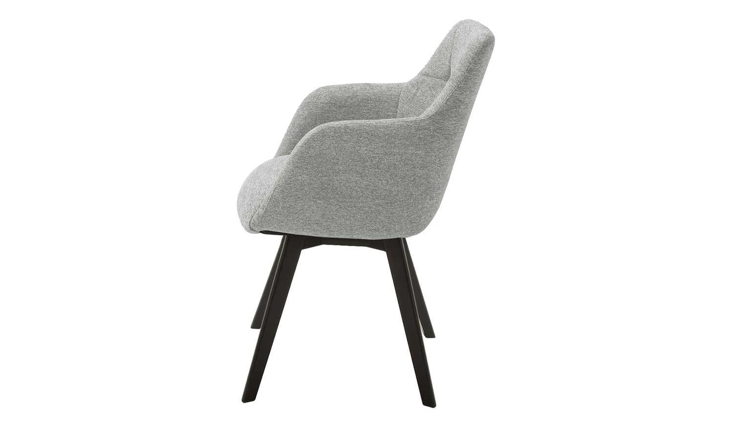 Dine + Mine Polsterstuhl Nador | Lichtgrau Schwarz Nein 13 Dine + Mine Polsterstuhl Nador | Lichtgrau Schwarz Nein – Bild 11
