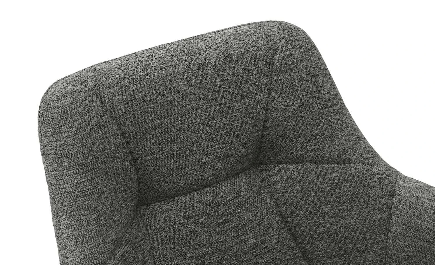 Dine + Mine Polsterstuhl Nador | Anthrazit Akazie (Nachbildung) Nein 10 Dine + Mine Polsterstuhl Nador | Anthrazit Akazie (Nachbildung) Nein – Bild 8