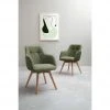 Dine + Mine Polsterstuhl Nador | Oliv Akazie (Nachbildung) Nein -Stuhle Geschaft 15307114 4 202207081237