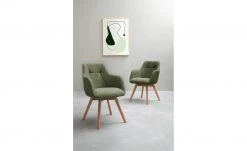 Dine + Mine Polsterstuhl Nador | Oliv Akazie (Nachbildung) Nein