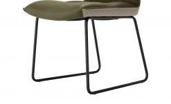 KOINOR Leder-Kufenstuhl Essay | Verde (Dunkelgrün) / Beige -Stuhle Geschaft 15307295 4 202206232232