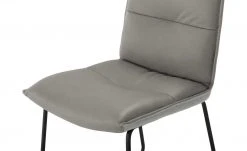 KOINOR Leder-Kufenstuhl Essay | Asphalt (Hellgrau) / Hellgrau -Stuhle Geschaft 15307300 6 202206232232