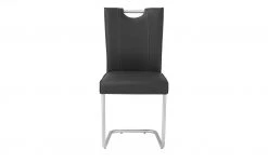 Leder-Schwingstuhl mit Griff 6861 | Schwarz -Stuhle Geschaft 15307376 1 202207201301