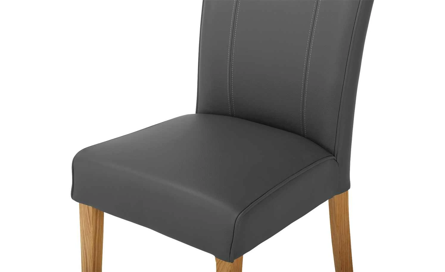 Polsterstuhl mit Griff 6881 | Grau 10 Polsterstuhl mit Griff 6881 | Grau – Bild 8