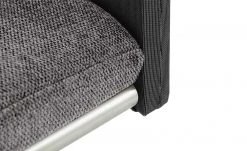 Wohnwert Freischwinger Mero | Grau Schwarz Schaumstoff -Stuhle Geschaft 15307456 7 202207121248