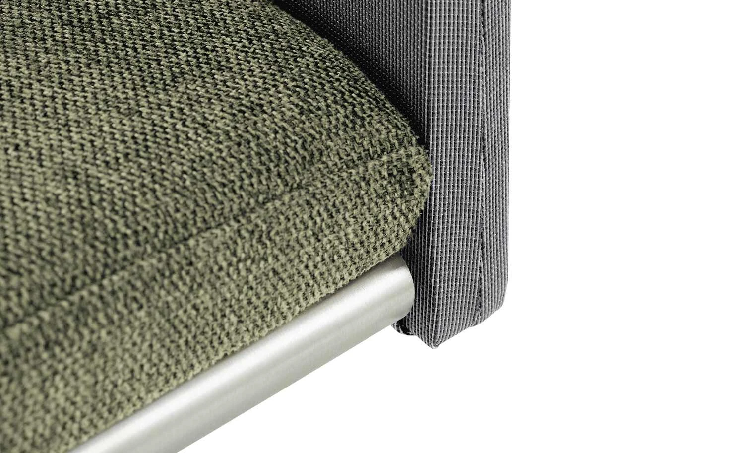 Wohnwert Freischwinger Mero | Moos (Grün) Grau Schaumstoff 7 Wohnwert Freischwinger Mero | Moos (Grün) Grau Schaumstoff – Bild 5