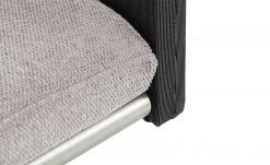 Wohnwert Freischwinger Mero | Kiesel (Hellgrau) Schwarz Schaumstoff -Stuhle Geschaft 15307463 8 202207121248