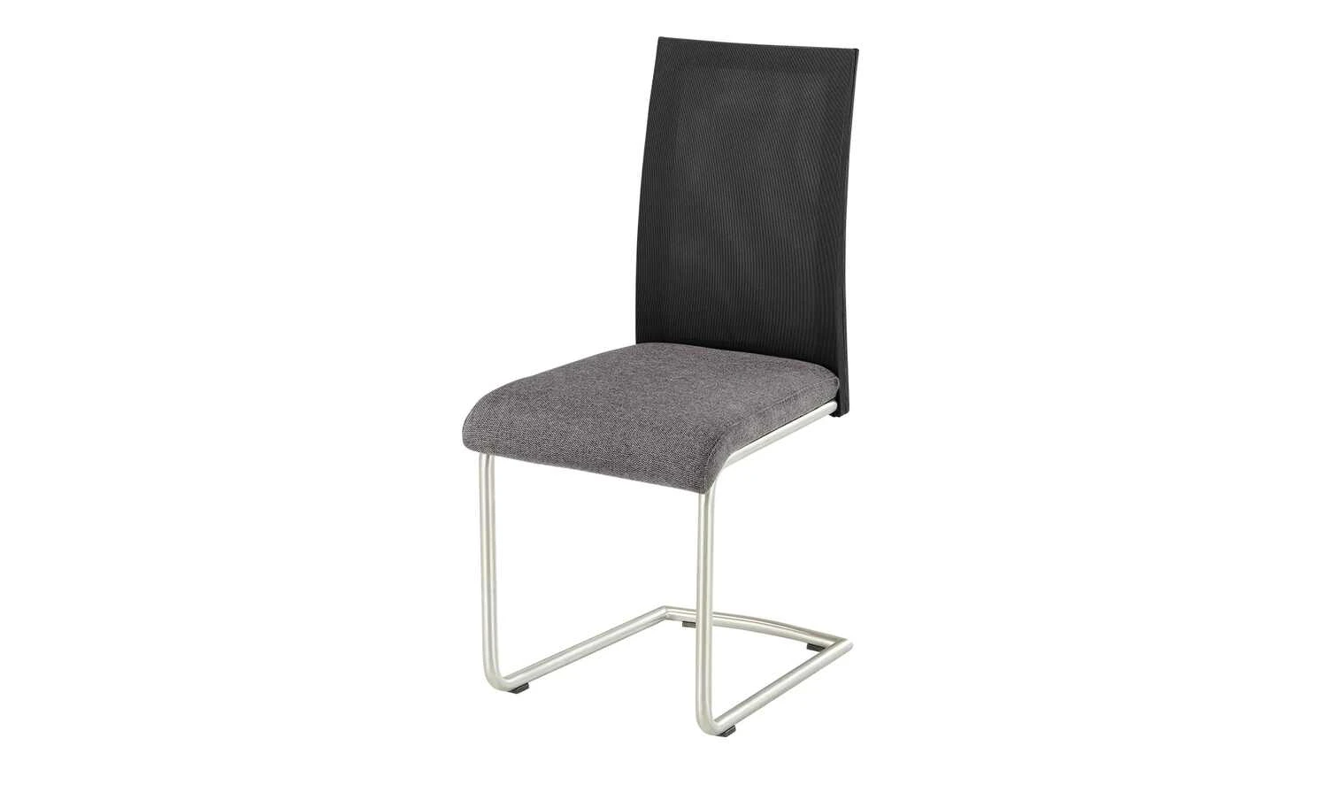 Wohnwert Freischwinger Mero | Grau Schwarz Federkern 3 Wohnwert Freischwinger Mero | Grau Schwarz Federkern