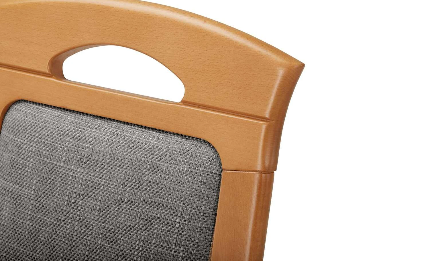 Polsterstuhl 4ever | Graphit (Hellgrau) Buche natur Nein Schaumstoff 4 Polsterstuhl 4ever | Graphit (Hellgrau) Buche natur Nein Schaumstoff – Bild 2