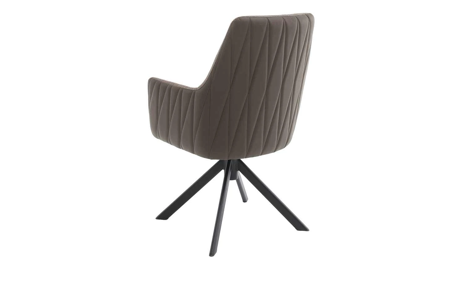 Polsterstuhl drehbar Garos | Cappuccino (Braun) 7 Polsterstuhl drehbar Garos | Cappuccino (Braun) – Bild 5