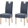 Woodford Polsterstuhl, 2er-Set Mable | Nachtblau Buche -Stuhle Geschaft 15309115 4 202209012233