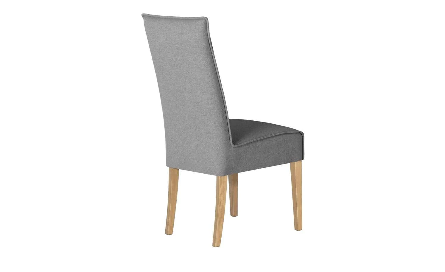 Woodford Polsterstuhl Gerda | Hellgrau Eiche 7 Woodford Polsterstuhl Gerda | Hellgrau Eiche – Bild 5