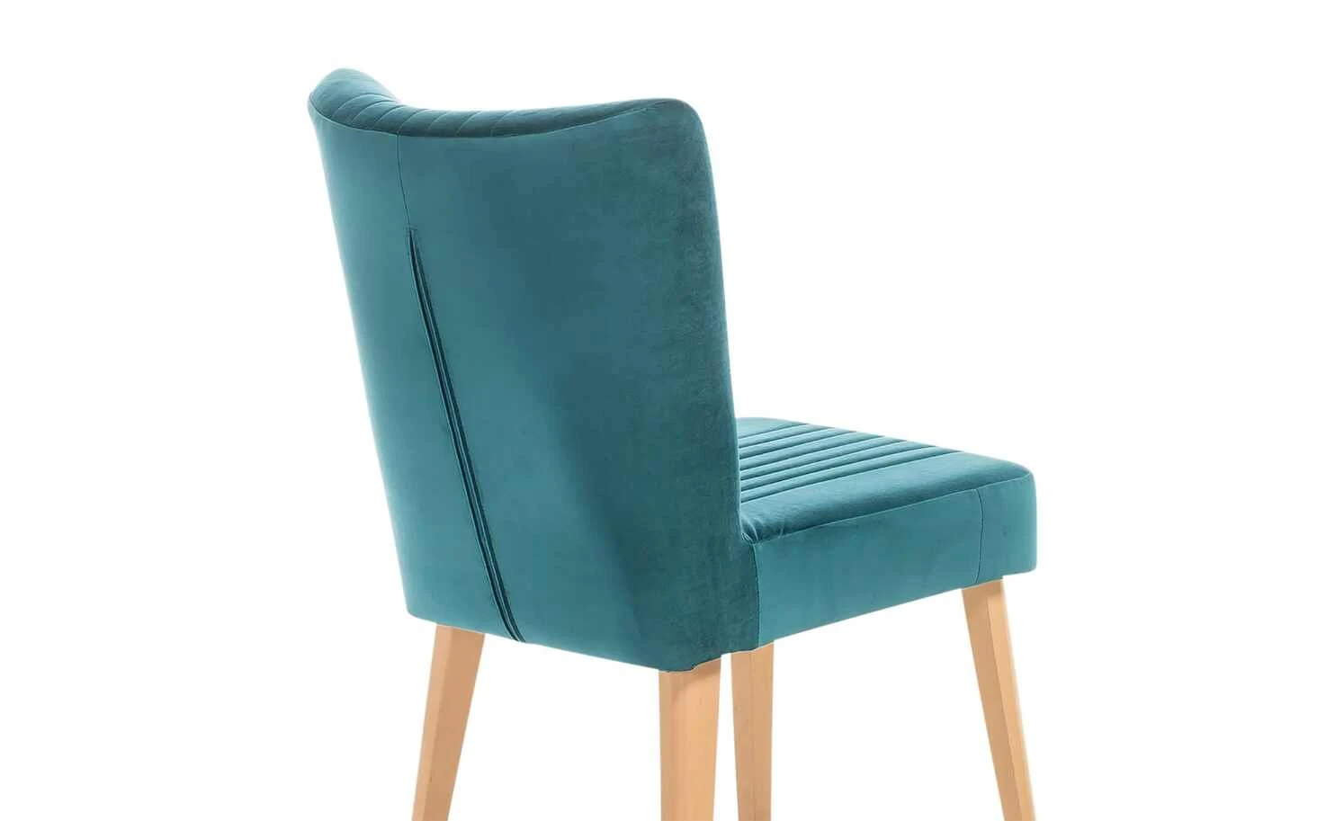 Woodford Polsterstuhl Ivett | Petrol Buche 7 Woodford Polsterstuhl Ivett | Petrol Buche – Bild 5