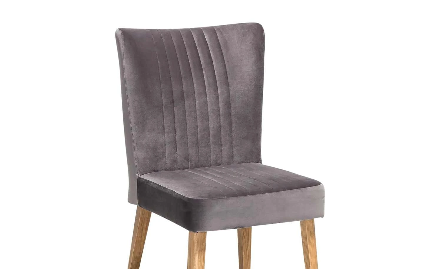 Woodford Polsterstuhl Ivett | Grey (Grau) Eiche 5 Woodford Polsterstuhl Ivett | Grey (Grau) Eiche – Bild 3